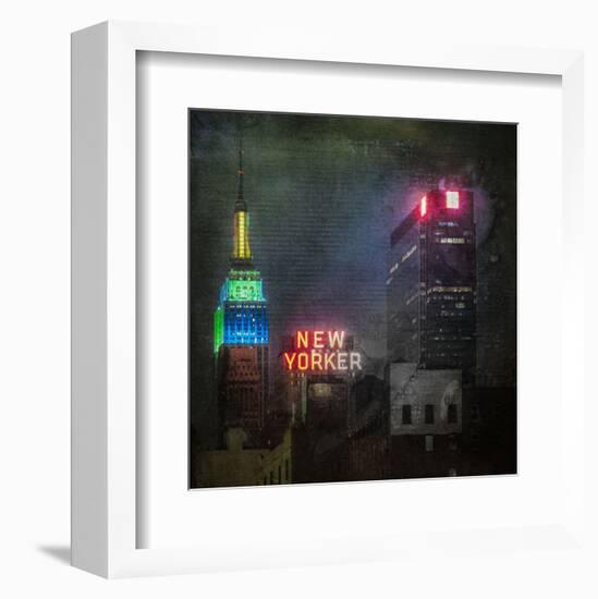 Empire & New Yorker-Richard James-Framed Art Print