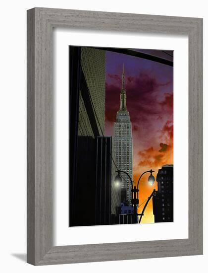 Empire Noir II-Richard James-Framed Art Print