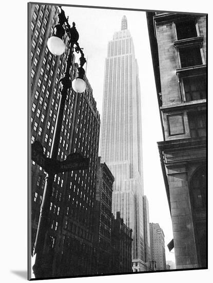 Empire State Building, 1931-null-Mounted Photographic Print