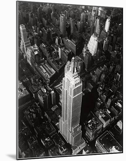 Empire State Building, 1935-null-Mounted Art Print