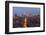 Empire State Building and city skyline, Manhattan, New York City, United States of America, North A-Fraser Hall-Framed Photographic Print