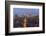 Empire State Building and city skyline, Manhattan, New York City, United States of America, North A-Fraser Hall-Framed Photographic Print