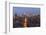 Empire State Building and city skyline, Manhattan, New York City, United States of America, North A-Fraser Hall-Framed Photographic Print