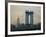 Empire State Building and Manhattan Bridge, Manhattan, New York City, USA-Jon Arnold-Framed Photographic Print