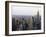 Empire State Building and Manhattan Cityscape in Late Afternoon Light-Amanda Hall-Framed Photographic Print