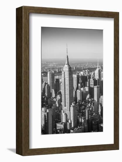 Empire State Building and Manhattan, New York City, New York, USA-Jon Arnold-Framed Photographic Print