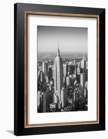 Empire State Building and Manhattan, New York City, New York, USA-Jon Arnold-Framed Photographic Print