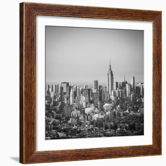 Empire State Building and Manhattan, New York City, New York, USA-Jon Arnold-Framed Photographic Print