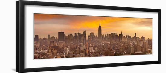 Empire State Building and Midtown Skyline, Manhattan, New York City, USA-Jon Arnold-Framed Photographic Print