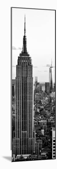 Empire State Building and One World Trade Center at Sunset, Midtown Manhattan, New York City-Philippe Hugonnard-Mounted Photographic Print