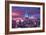 Empire State Building Feeling Like A Blue Giant-Markus Bleichner-Framed Art Print