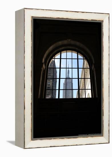 Empire State Building From Grand Central Station NYC-null-Framed Stretched Canvas