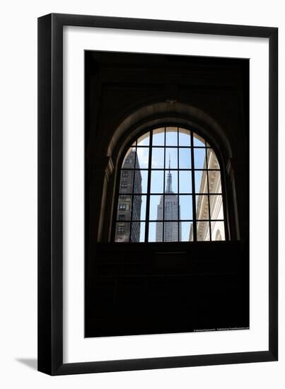 Empire State Building From Grand Central Station NYC-null-Framed Photo