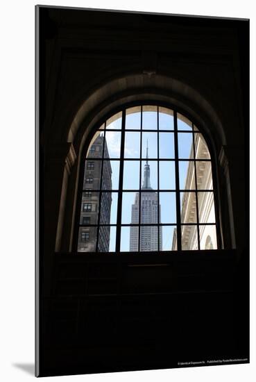 Empire State Building From Grand Central Station NYC-null-Mounted Photo