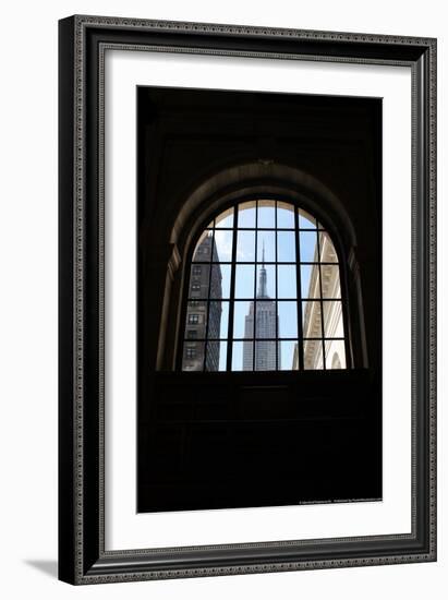 Empire State Building From Grand Central Station NYC-null-Framed Photo