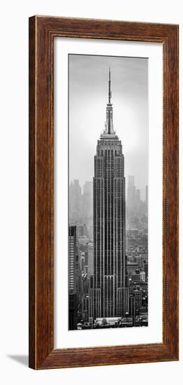 Empire State Building in a City, Manhattan, New York City, New York State, USA-null-Framed Photographic Print