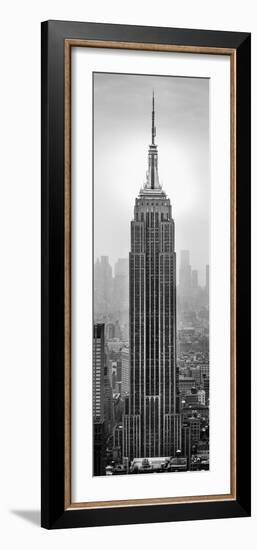 Empire State Building in a City, Manhattan, New York City, New York State, USA-null-Framed Photographic Print