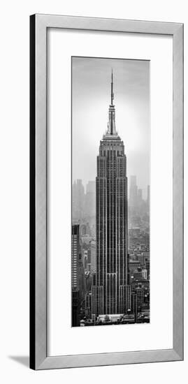 Empire State Building in a City, Manhattan, New York City, New York State, USA-null-Framed Photographic Print