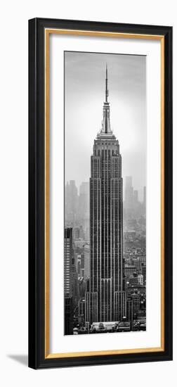 Empire State Building in a City, Manhattan, New York City, New York State, USA-null-Framed Photographic Print