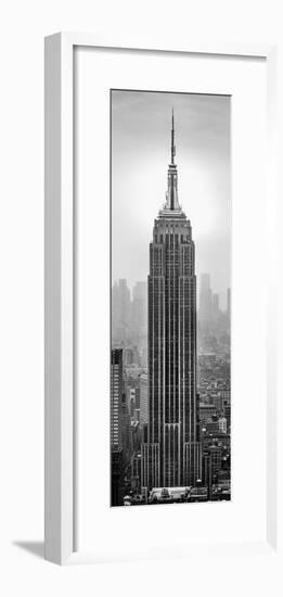 Empire State Building in a City, Manhattan, New York City, New York State, USA-null-Framed Photographic Print