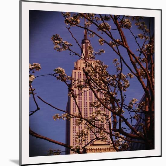 Empire State Building in the Spring, Manhattan, New York City-Sabine Jacobs-Mounted Photographic Print