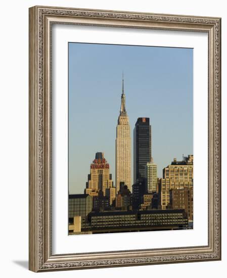 Empire State Building, Mid Town Manhattan, New York City, New York, USA-R H Productions-Framed Photographic Print