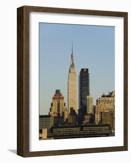 Empire State Building, Mid Town Manhattan, New York City, New York, USA-R H Productions-Framed Photographic Print