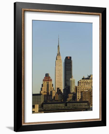 Empire State Building, Mid Town Manhattan, New York City, New York, USA-R H Productions-Framed Photographic Print