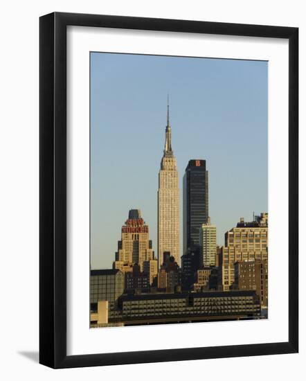 Empire State Building, Mid Town Manhattan, New York City, New York, USA-R H Productions-Framed Photographic Print