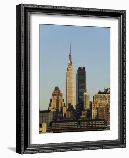 Empire State Building, Mid Town Manhattan, New York City, New York, USA-R H Productions-Framed Photographic Print