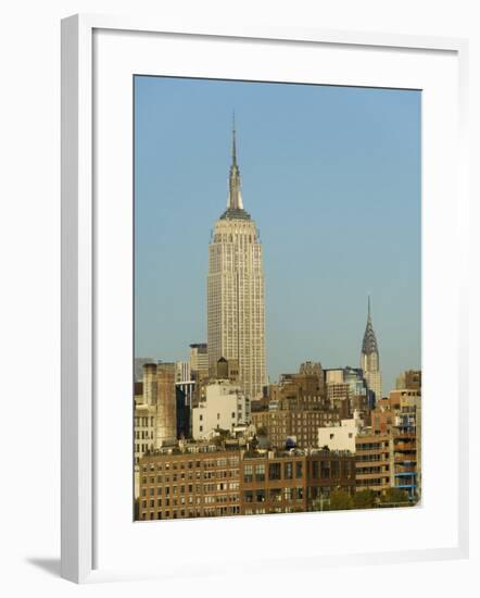 Empire State Building, Mid Town Manhattan, New York City, New York, USA-Robert Harding-Framed Photographic Print