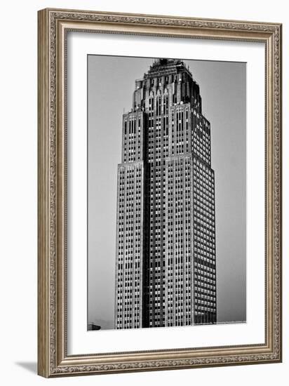 Empire State Building Midsection NYC-null-Framed Photo