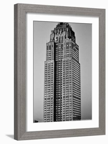 Empire State Building Midsection NYC-null-Framed Photo