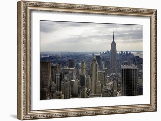 Empire State Building, New York City, New York 08-Monte Nagler-Framed Photographic Print