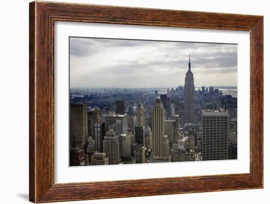 Empire State Building, New York City, New York 08-Monte Nagler-Framed Photographic Print