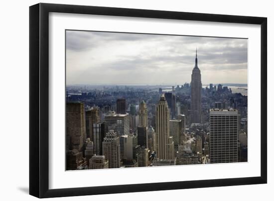 Empire State Building, New York City, New York 08-Monte Nagler-Framed Photographic Print