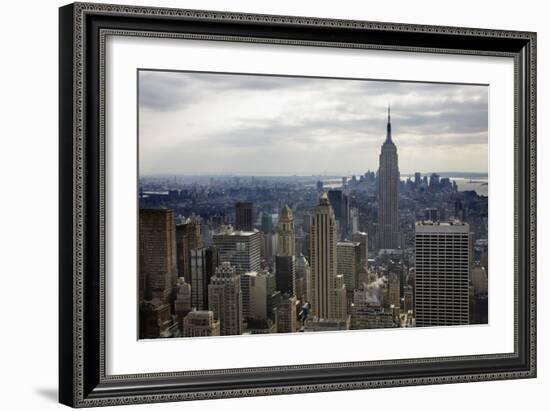 Empire State Building, New York City, New York 08-Monte Nagler-Framed Photographic Print