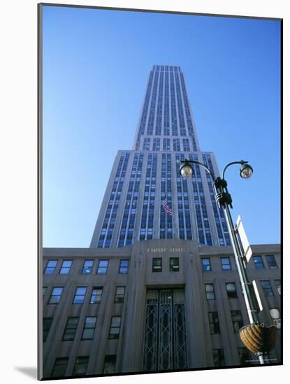 Empire State Building, New York City, New York, USA-Oliviero Olivieri-Mounted Photographic Print