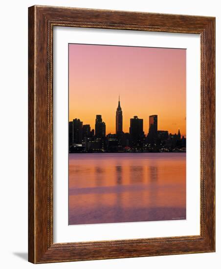 Empire State Building, New York City, USA-Walter Bibikow-Framed Photographic Print