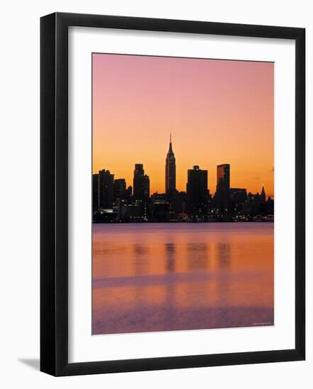 Empire State Building, New York City, USA-Walter Bibikow-Framed Photographic Print