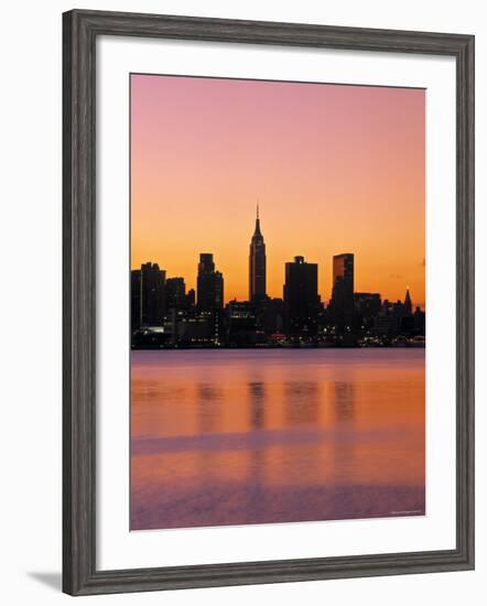 Empire State Building, New York City, USA-Walter Bibikow-Framed Photographic Print