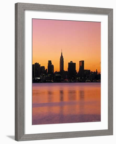 Empire State Building, New York City, USA-Walter Bibikow-Framed Photographic Print