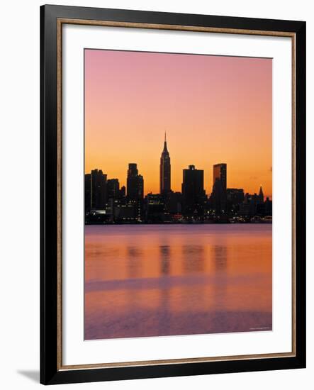 Empire State Building, New York City, USA-Walter Bibikow-Framed Photographic Print