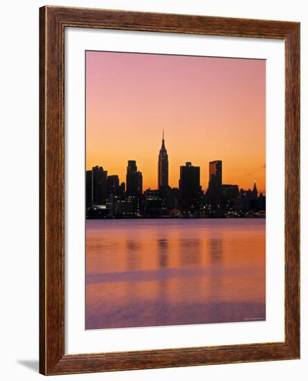 Empire State Building, New York City, USA-Walter Bibikow-Framed Photographic Print