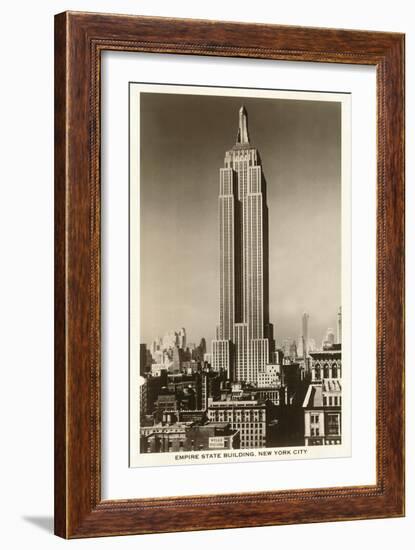 Empire State Building, New York City-null-Framed Art Print