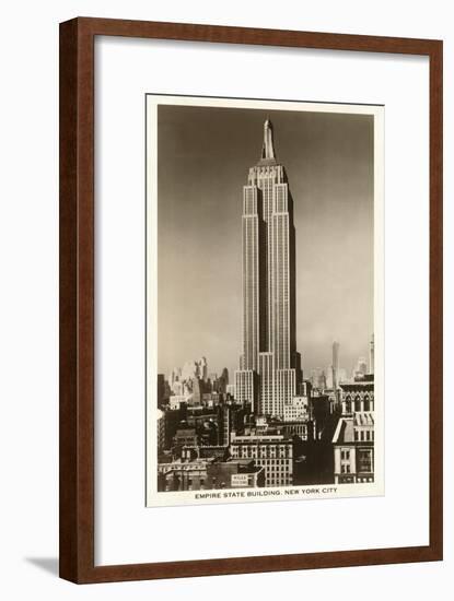 Empire State Building, New York City-null-Framed Art Print