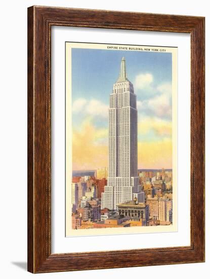 Empire State Building, New York City-null-Framed Premium Giclee Print