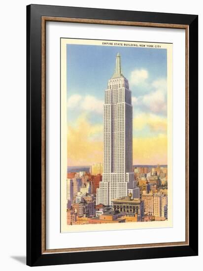 Empire State Building, New York City-null-Framed Premium Giclee Print