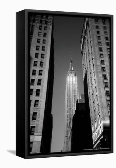 Empire State Building NYC-null-Framed Stretched Canvas