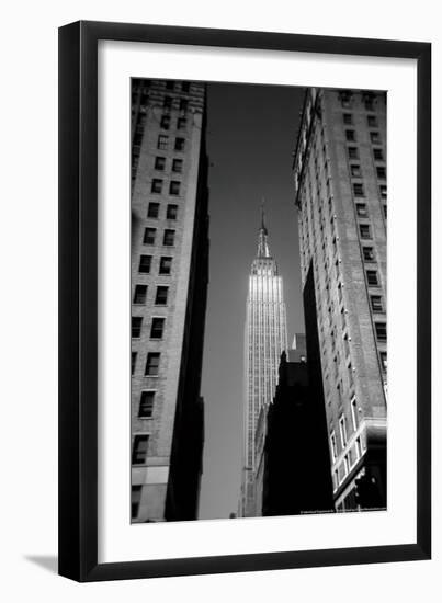 Empire State Building NYC-null-Framed Photo